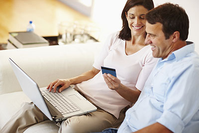 couple on computer